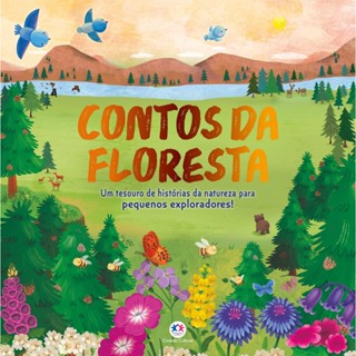 Livro Almofadado grande Contos da floresta em Oferta na Shopee