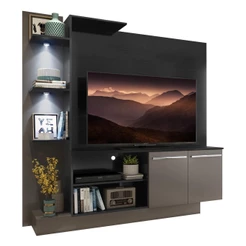 Estante TV 55" c/ 2 Leds e 2 portas Dallas Multimóveis V3398