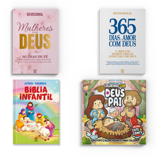 Combo da Família com Deus Especial - Kit Devocional da Família em Oferta na Shopee