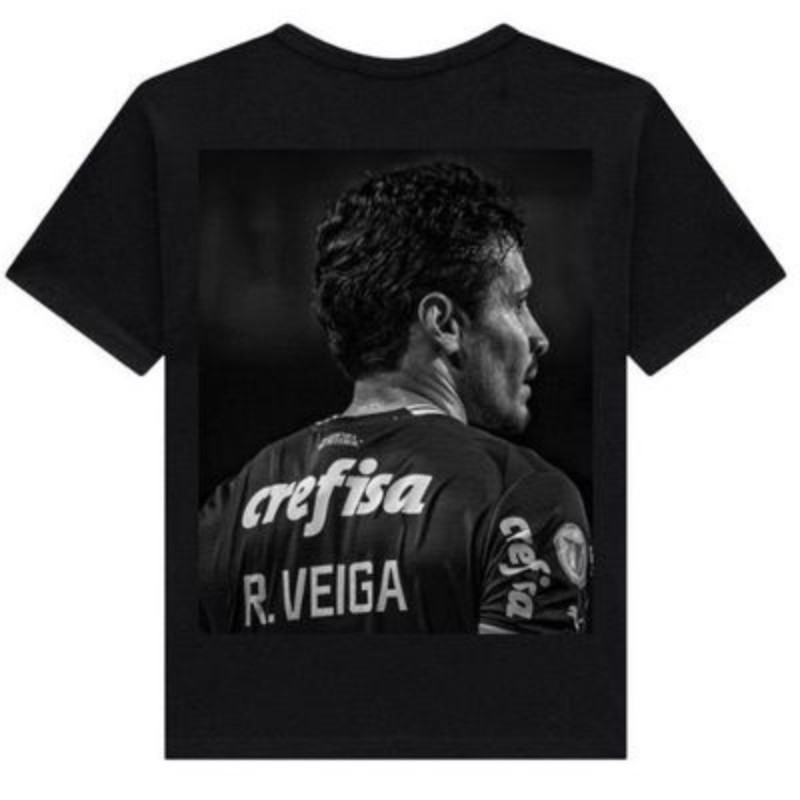 Camiseta Jogador Rafael Veiga Futebol Unissex 100% Algodão Premium Casual