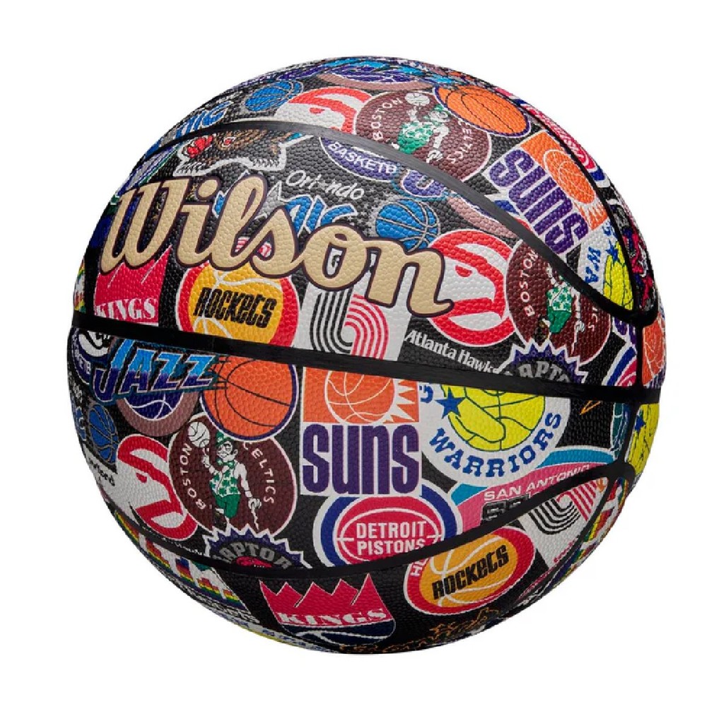Bola De Basquete Wilson Nba All Team Retro — imagem 2 de 2