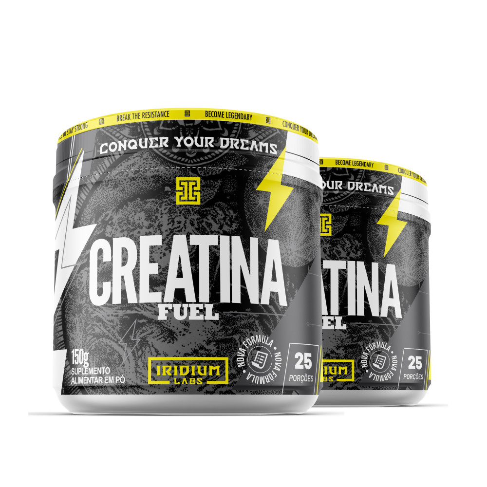 Kit 2x Creatina Fuel 150g - Iridium Labs - Health