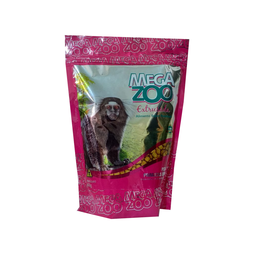 Ração Megazoo Extrusada Primatas Onivoros ( P25) 600G