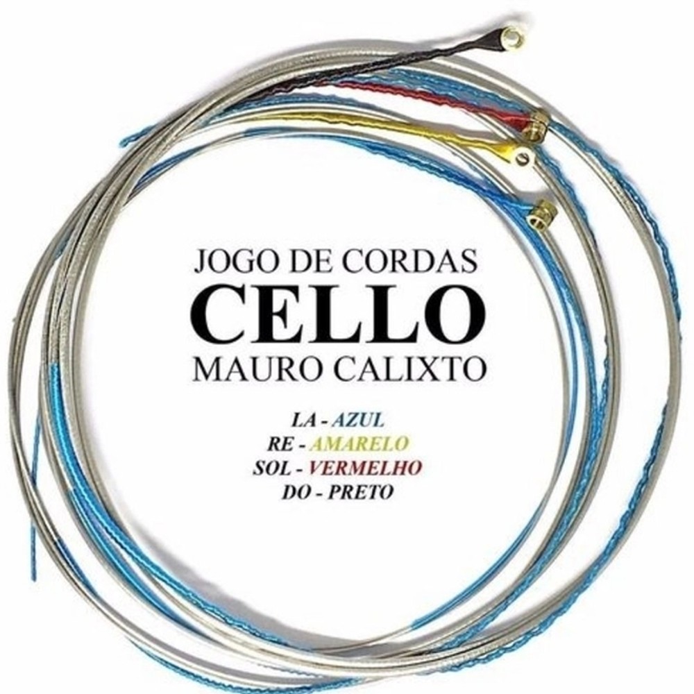 Encordoamento para Violoncelo 3/4 - MAURO CALIXTO