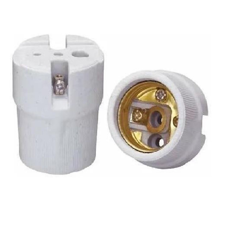Bocal Porcelana Soquete Receptáculo E27 MT2213