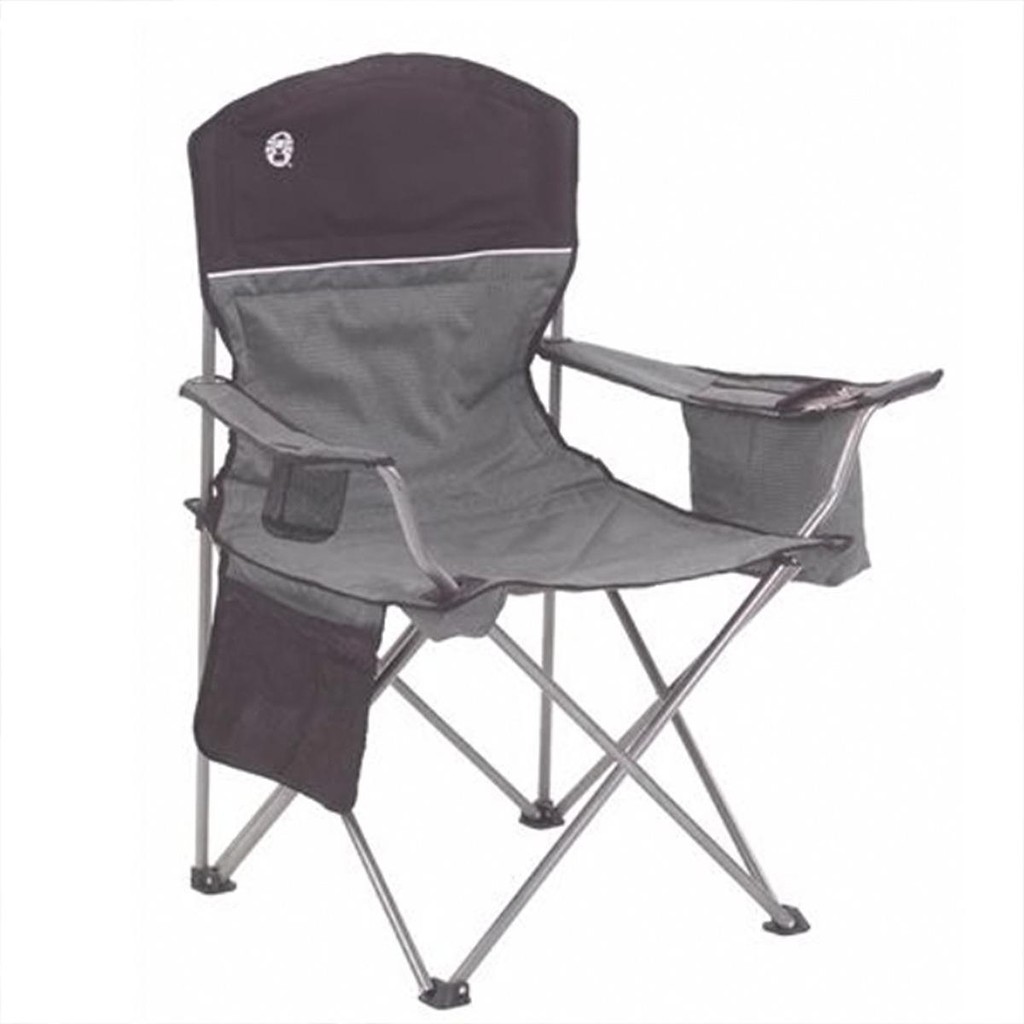 Cadeira Dobrável com Bolsa Térmica Cinza - Coleman