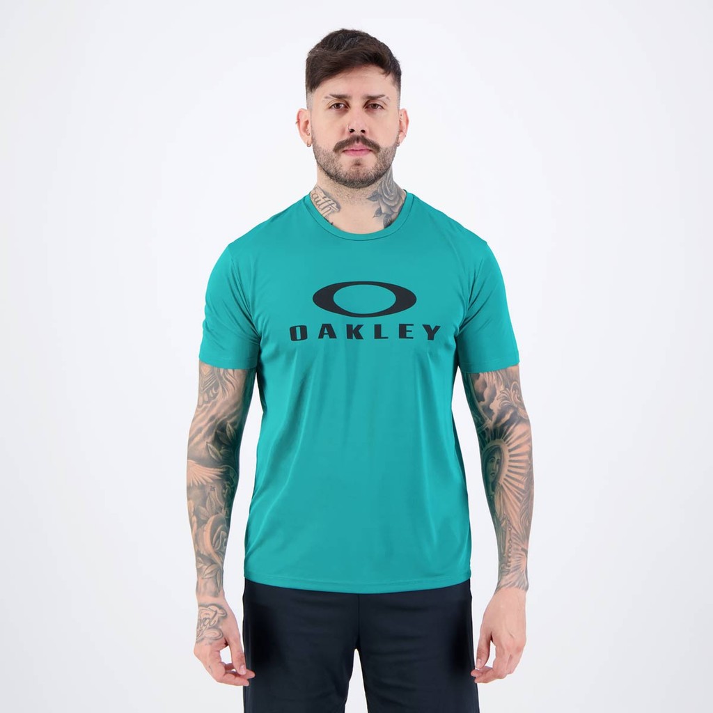 Camiseta Oakley Logo SS II Verde - Men Clothes
