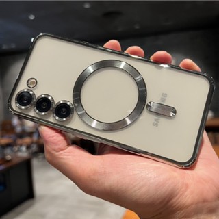 Chapeamento De Luxo Para Capa Magnética Magsafe Samsung A05 A05S A15 A25 A35 A55 A06 A16 A26 A36 A56 Transparente em Oferta na Shopee