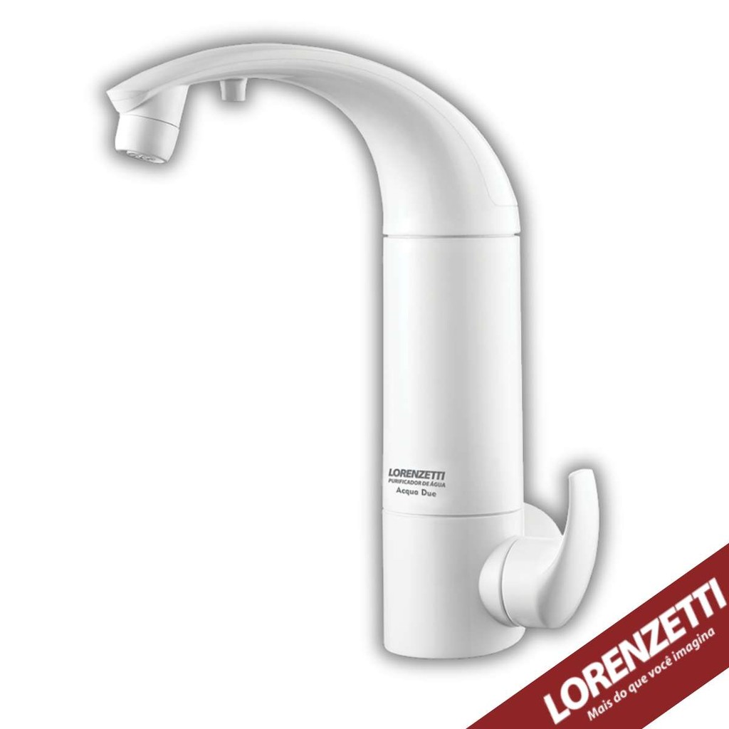 Purificador com Torneira Acqua Due de Parede Lorenzetti