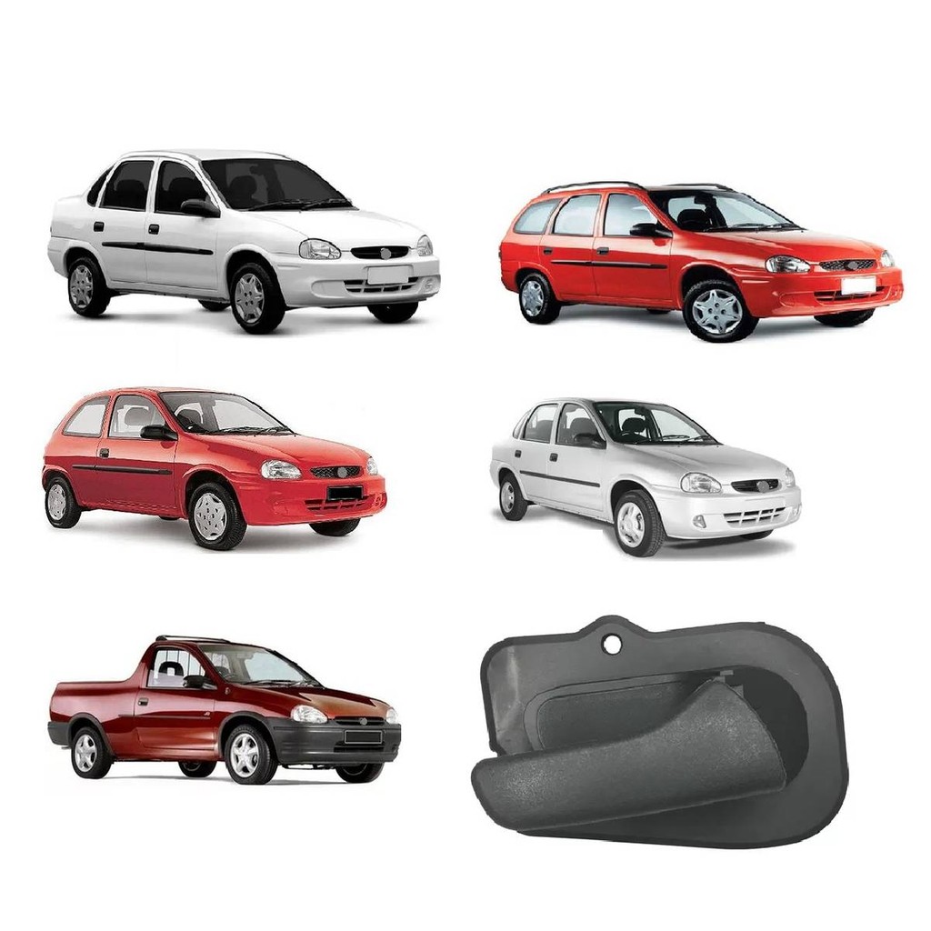 Macaneta Interna Cinza Corsa Hatch Sedan Wagon Pick Up Classic Dianteira Lado Direito em Oferta na Shopee