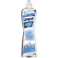Lava-Louças Limpol Gel Concentrado Cristal 400g