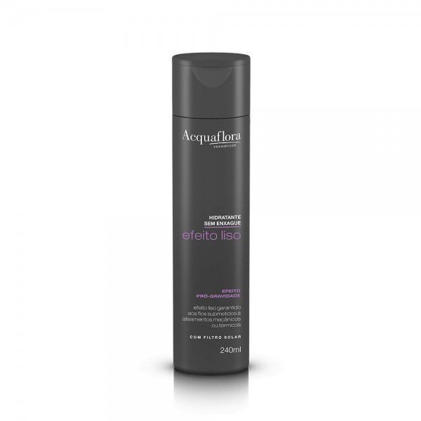 Acquaflora Efeito Liso Sem Enxágue - Hidratante Condicionante 240ml