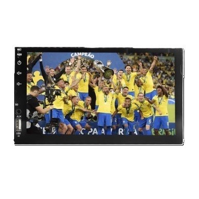 Central Multimídia RA908 7" Polegadas Touch 2 Din Knup Bluetooth Rádio FM em Oferta na Shopee