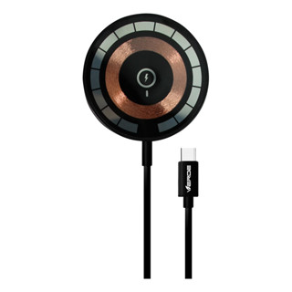 Carregador Wireless por Indução 15W Verde – Rápido, USB-C, iPhone 11 a 15, Design Premium em Oferta na Shopee