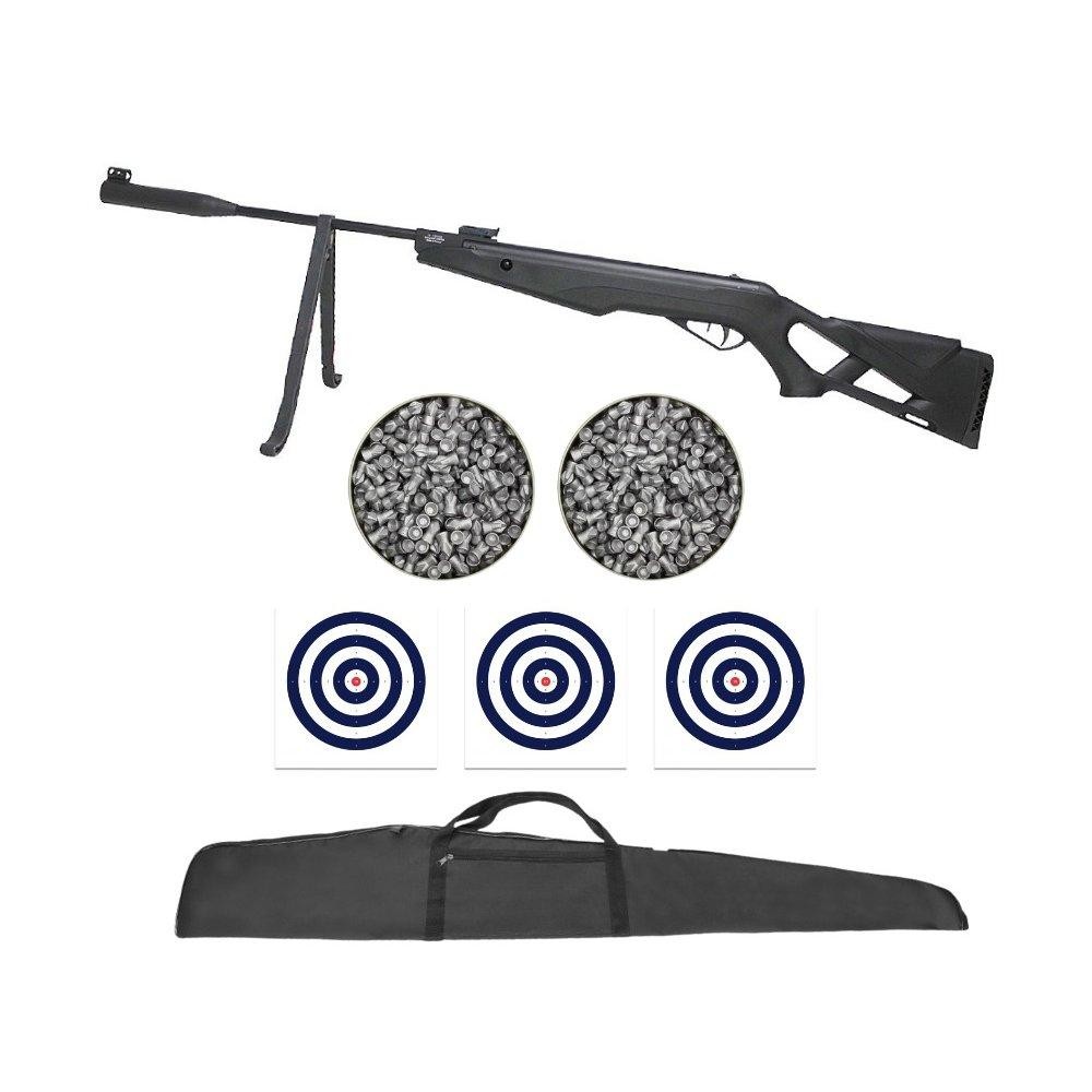 Carabina Pressão Thunder 5,5 MH Ekol TAG+Capa+Chumbo+ Alvos