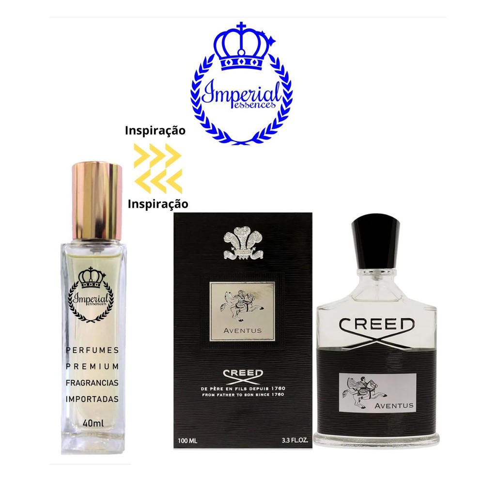 Perfume credi imperial essences importado e nacionais 40ml 5ml