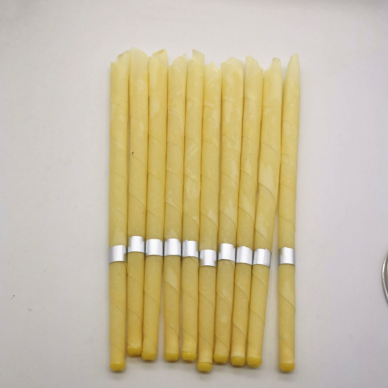20/100 Pçs Vela De Ouvido Cera De Abelha Ferramenta De Remoção De Limpeza Hopi Velas Indiana Aromaterapia em Oferta na Shopee