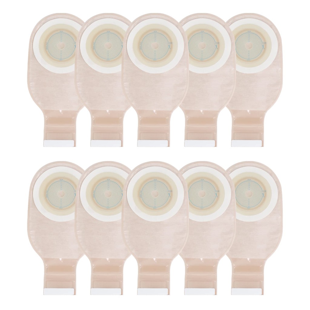 Bolsa Colostomia Recortável C/ Filtro Skinupper 10un Facilidade de Uso Segurança Discrição