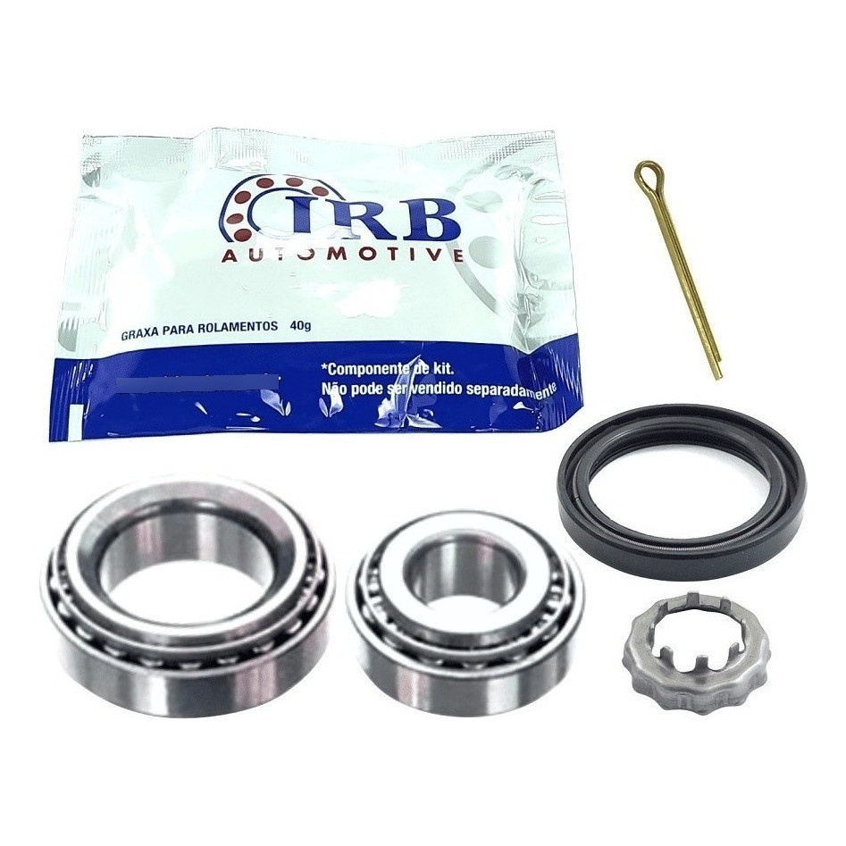 1 Kit Rolamento Roda Traseiro Parati Saveiro Voyage Santana Fox Gol Quadrado Bola G3 G4 G5