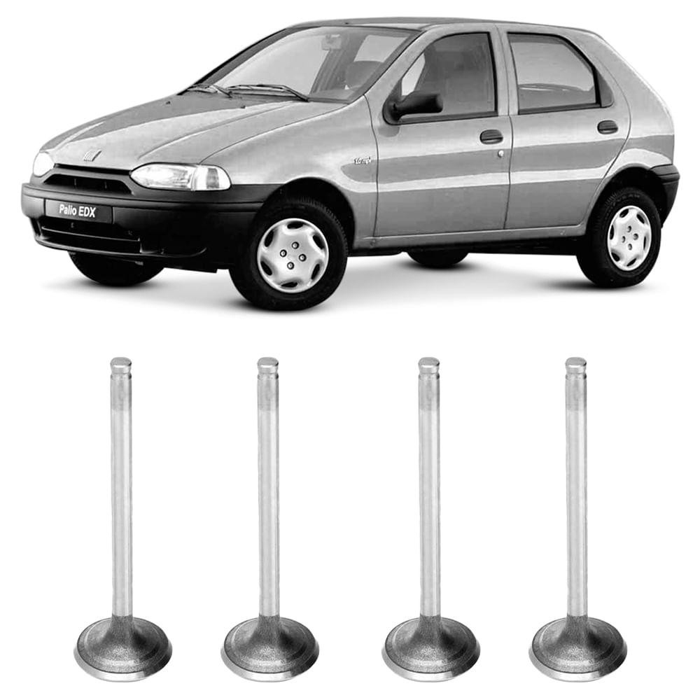 Jogo 4 Válvula Admissão Brava Siena Strada 1.6 16V 45° Eaton - Spare Parts and Accessories for Vehicles