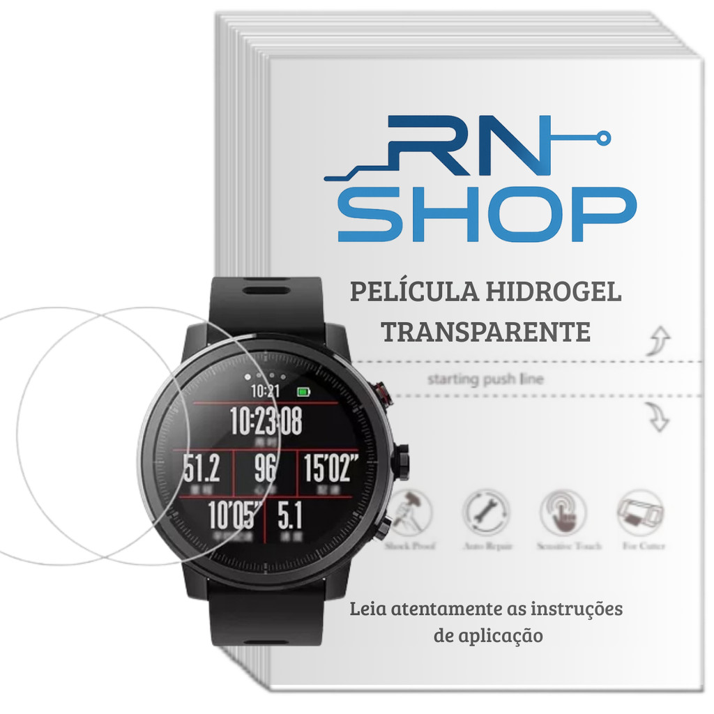 5, 3, 1 Película Hidrogel Relógio Amazfit Pace T-Rex POP Pro Ultra Relógio Inteligente GTS 3 4 Mini GTR 4 3 Bip U Bip 3