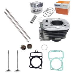 Kit Motor Titan Fan 125 2002 2008 Válvulas Vareta RETENTOR Valvulas