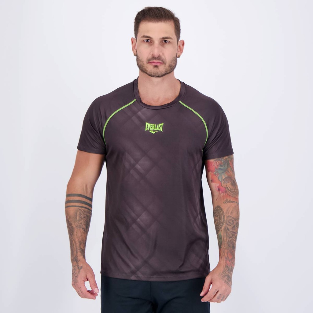 Camiseta Everlast Cinza Escuro