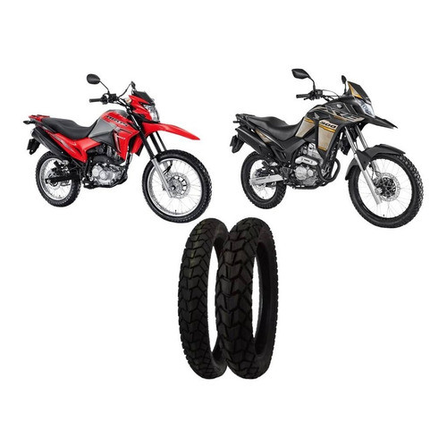 Par Pneu Viper 110/90 17 e 90/90 19 Nxr Bros 150 160 - Spare Parts and Accessories for Vehicles