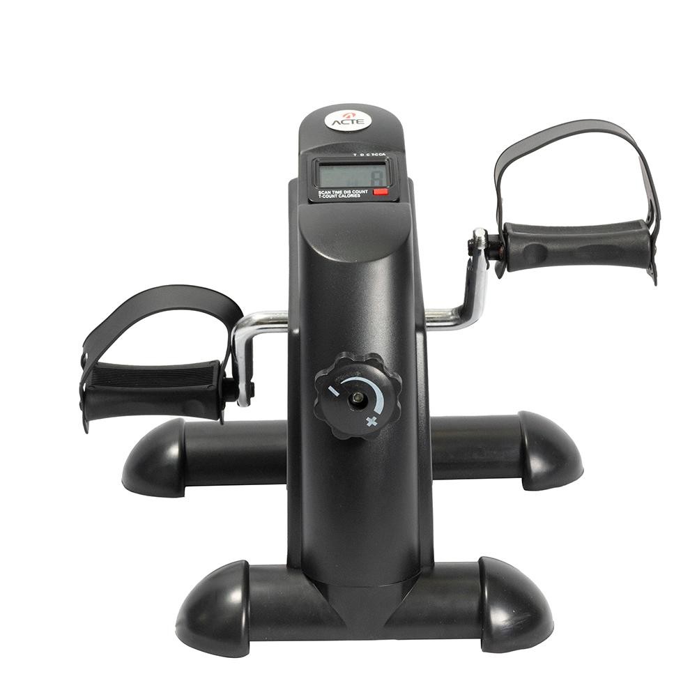 Mini Bike, Mini Bicicleta Ergometrica, Monitor Digital Multifunções, Preto, E5, Acte Sports em Oferta na Shopee