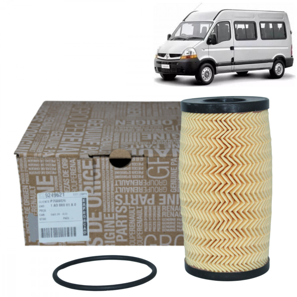 Filtro De Óleo Renault Master 2.5 16v em Oferta na Shopee