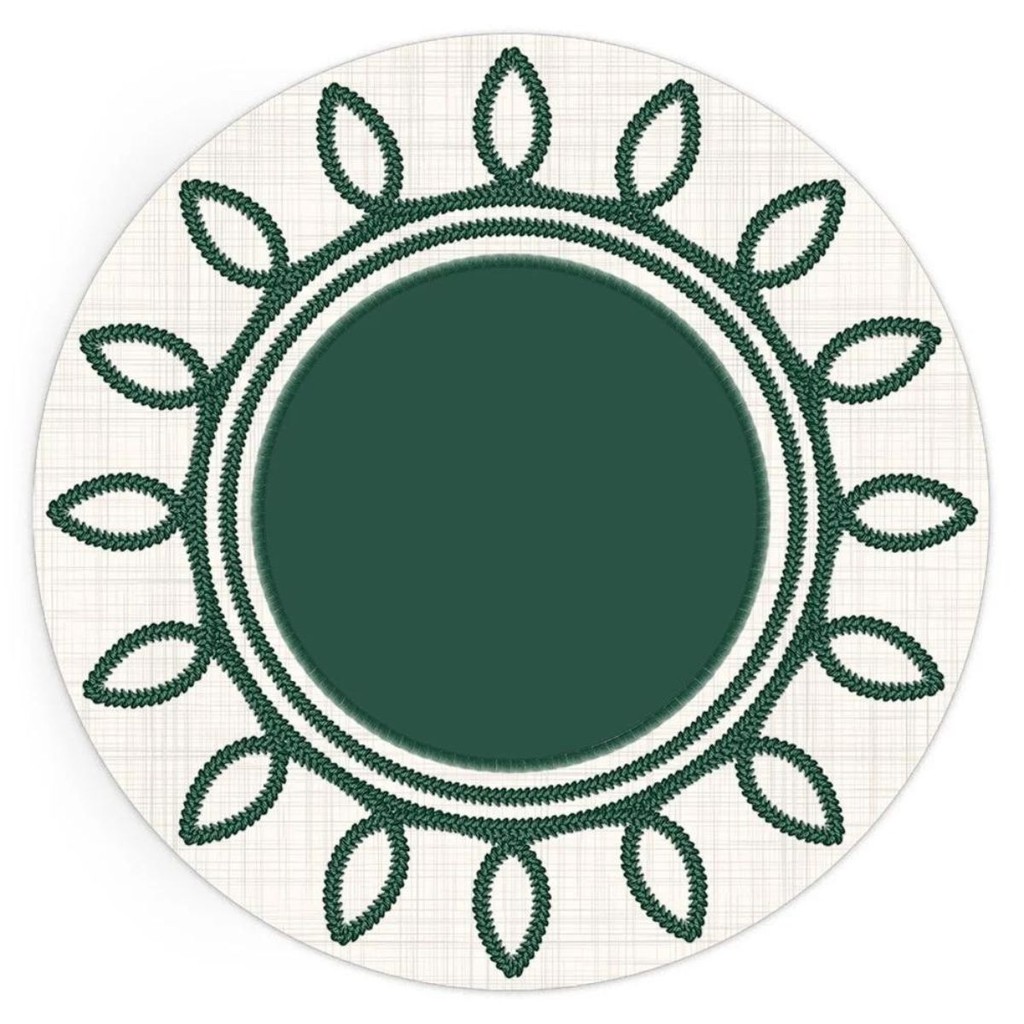 Capa de Sousplat Natalina Sofisticação Natalina 534045 2Und 35cm Belchior