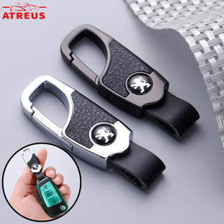 Peugeot Logotipo Do Carro Chaveiro Metal Couro Criativo Porta-Chaves Para 206 208 207 307 308 2008 3008 508 408 5008 406 em Oferta na Shopee