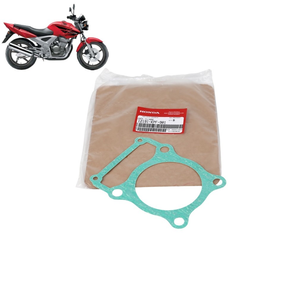 Junta Do Cilindro Cbx 250 Twister Xr 250 Tornado Original Honda em Oferta na Shopee