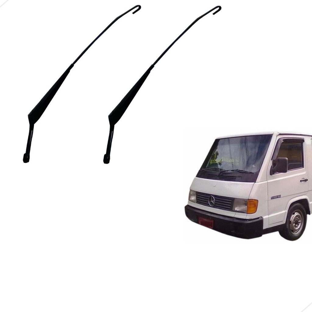 Kit Braço Limpador Mercedes Benz - Direito/esquerdo - 2 Unidades (kt02g2709) Mbb 180d 1988 a 1996 71284