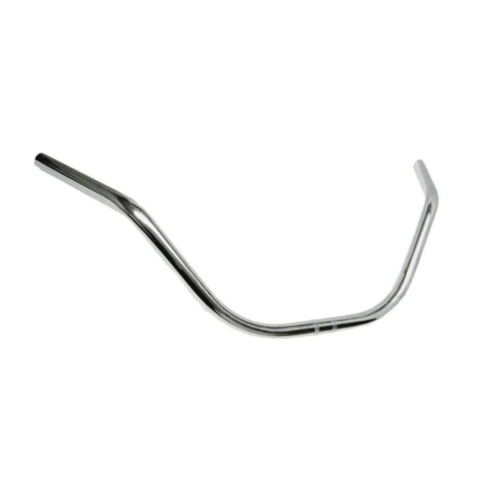 Guidão cromado e preto bicicleta Praieira Bike Caiçara Beach Retrô Praiana aro 24 e 26 reforçado aço