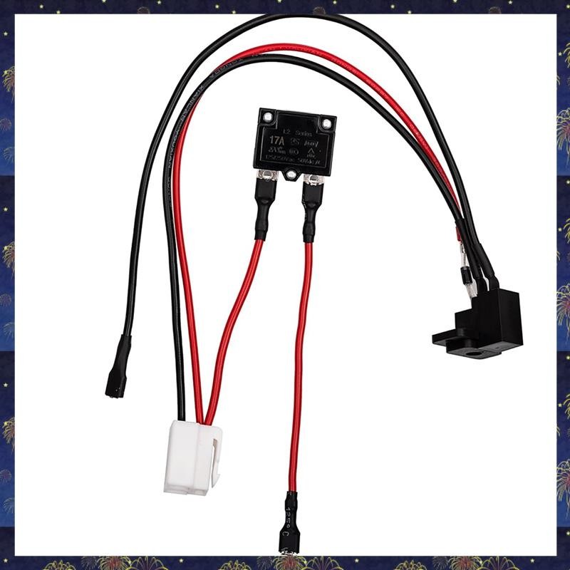 (Pwxs) Orifício De Carregamento Para Crianças Veículo Elétrico 6V 12V 24V Linha De Tira De Tomada De Carregador De