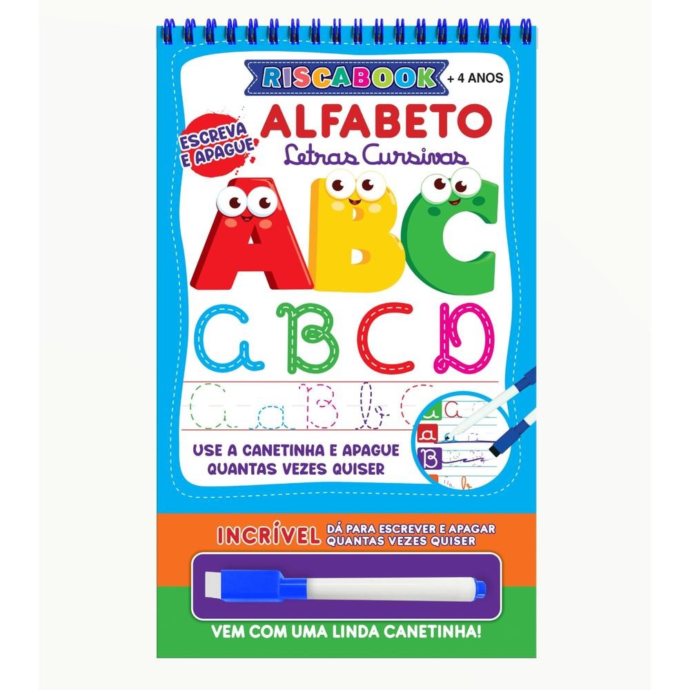 Riscabook Alfabeto - com Canetinha