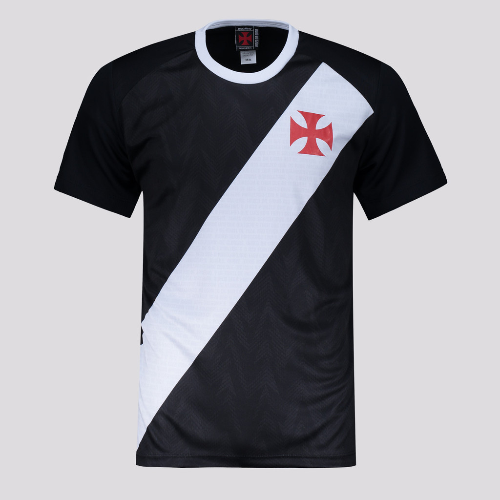 Camisa Vasco Principia Infantil Preta em Oferta na Shopee