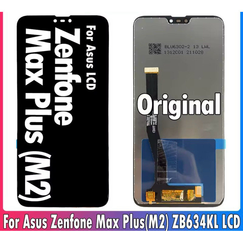 Tela Display Lcd Touch Compatível Asus Zenfone Max Plus M2 Max Shot A001D ZB634KL Original Pronto Entrega