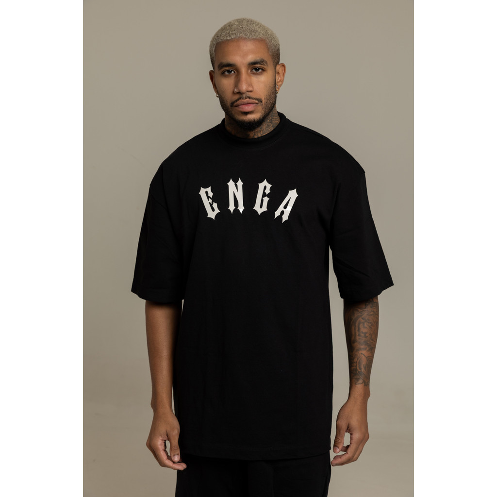 Conjunto Oversized Streetwear All White Preto Plus Size
