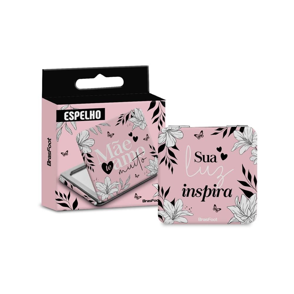 Espelho de Bolsa Mãe Inspira Brasfoot 14413v Espelho de Bolsa Mãe Inspira Brasfoot 14413