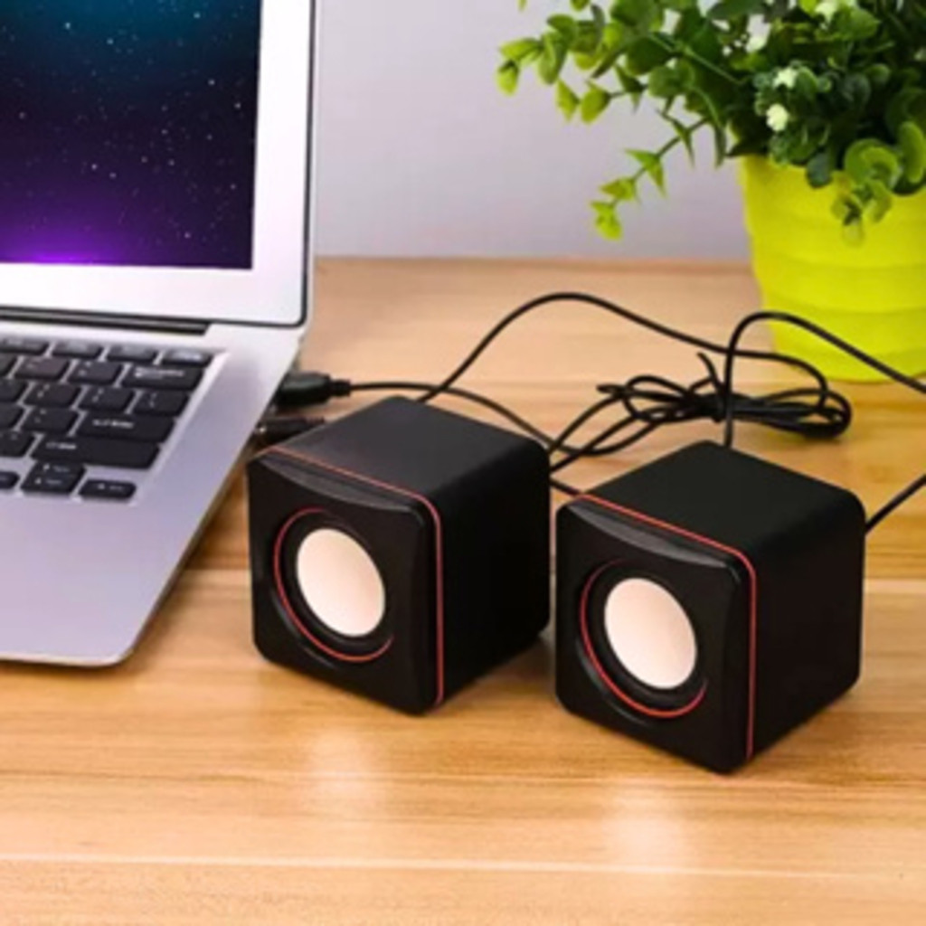 Caixa De Som Multimedia Speaker Com Entrada P2 e USB. - ZOEX
