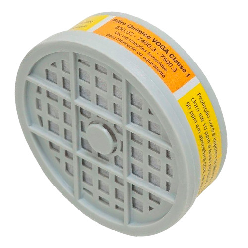 CARTUCHO VAPOR ORGANICO / GASES ACIDOS VO-GA 70031094 PLASTCOR