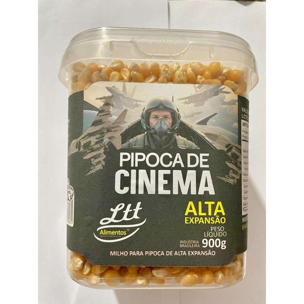 MILHO DE PIPOCA DE CINEMA POTE 900G Mais Temperos