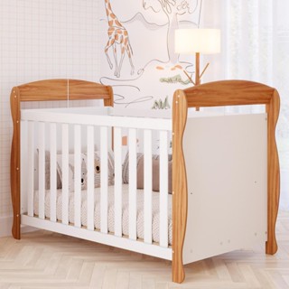 Berço Americano Marquesa 3 Em 1 100%MDF com Colchão em Oferta na Shopee