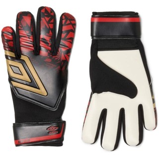 Luva De Goleiro Umbro Neo Club - Preto e Vermelho