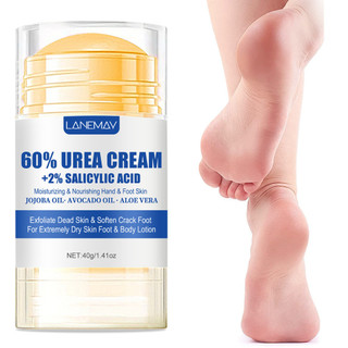 Foot Cream-60% Urea Aloe Vera -40g-Ultra-Hydrating for Softening Dry Cracked Feet - Gentl…