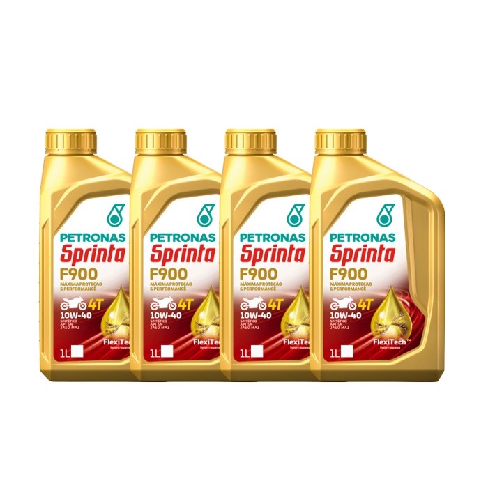 4un Óleo Petronas 10w40 Sintético Sprinta F900
