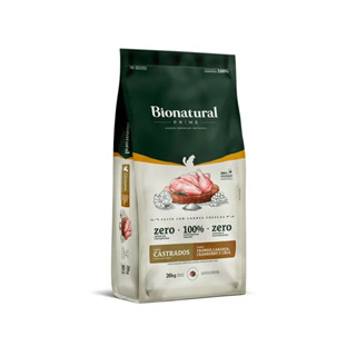 Ração Bionatural Prime Gatos Castrados Frango 20Kg em Oferta na Shopee