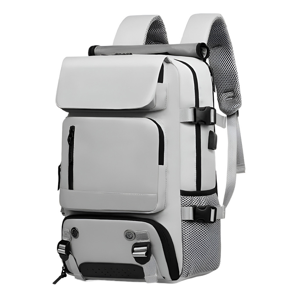 Mochila Grande 40L Porta Notebook 17 Polegadas Impermeável Resistente Viagem 2026
